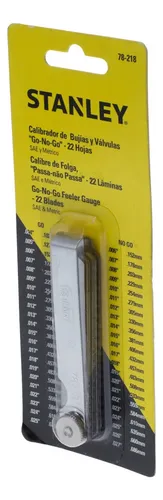 Calibrador De Bujías Y Válvulas Go-no-go Stanley 78-218