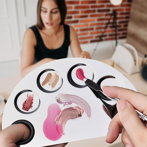 // Paleta De Maquillaje Cosmético Paleta De Colores Bandeja