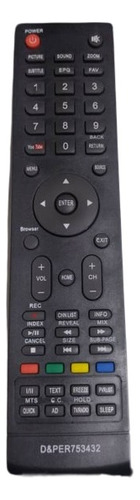 Control Remoto Novatec/tda Smartv