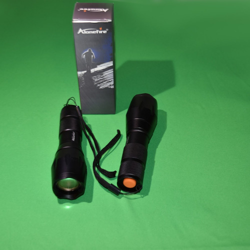 Linterna Led 5 Modos Zoom Y Flash - Supervivencia Extremo