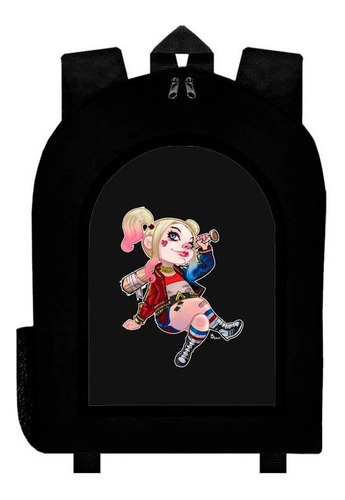 Mochila Harley Quinn Adulto / Escolar E5