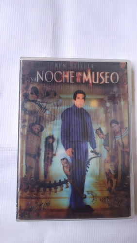 Noche En El Museo Película Dvd Original Portada 3d 