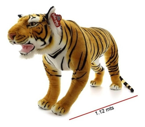 Tigre De Peluche Gigante De 112 Cm Phi Phi Toys