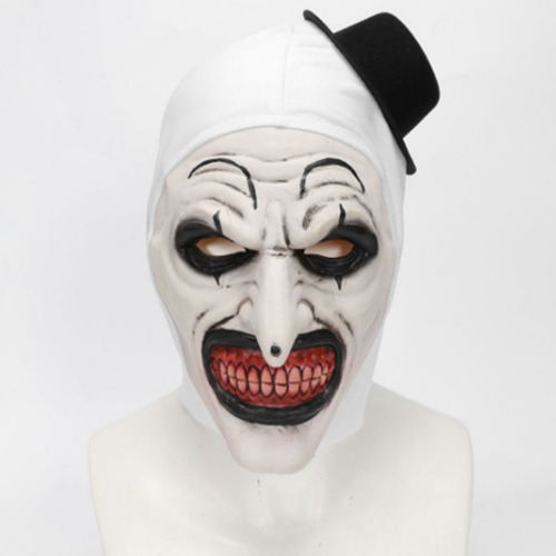 Máscara De Halloween Terrifier, Máscara De Payaso Asesino, S