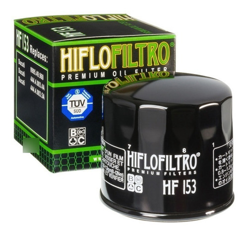 Filtro Aceite Ducati Multistrada 1200 Hiflofiltro Hf153 Ryd