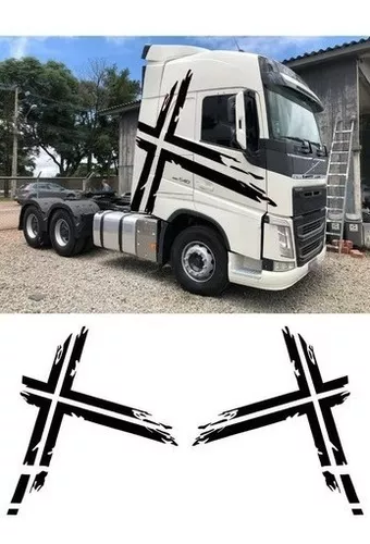 Desenho de caminhão – Volvo VM em 3D