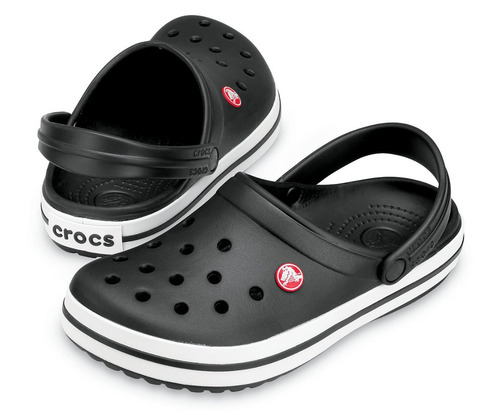 Imagen 3 de 5 de Zuecos Crocs Crocband 001 Black Lefran