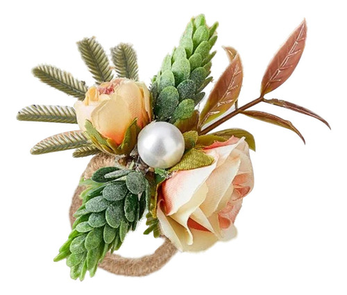 Servilleteros De Flores Artificiales Servilleteros De Boda S