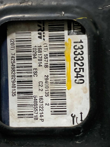 Módulo Abs Buick Lacrosse 11-1313332549 Ml898 (Usado)