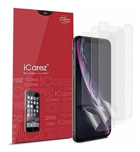 - Protector De Pantalla Mate Para iPhone XR De 6,1  (3 Unida