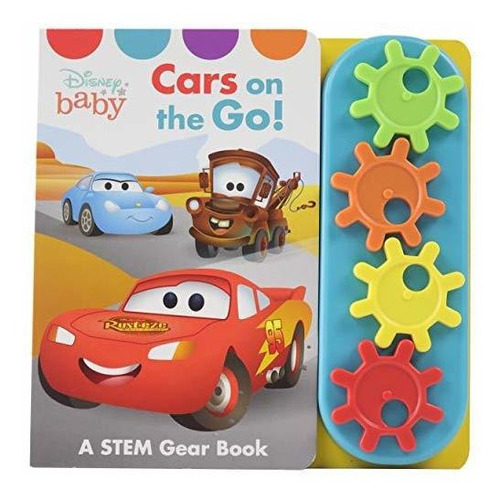 Book : Disney Baby - Cars On The Go - A Stem Gear Sound...