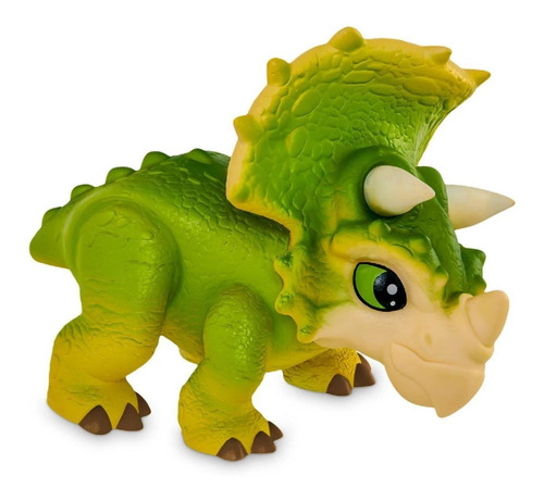 Brinquedo Dinossauro Jurassic World Triceratops Verde Baby
