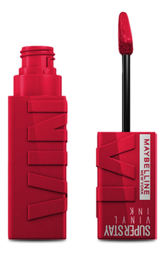 Labial Líquido Maybelline Superstay Vinyl Ink 4.2 Ml Acabado Gloss Color WICKED 50