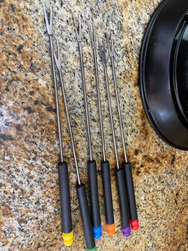 Set De Fondue O Fonducera En Acero Inoxidable (Usado)