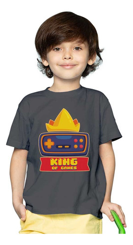 King Of Games 678 Videojuegos Bagù Kids Polera Niño