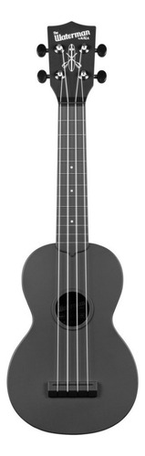 Ukelele Kala Ka-swb Soprano Resiste Al Agua Con Funda Cuot Color Negro