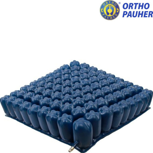 Almofada Ortopédica Inflável Anti Escara Quadrada 36x36cm Assento Cadeirantes Ortho Pauher
