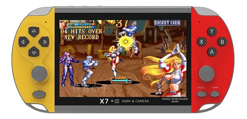 Consola De Juegos Portátil X7 Neutral Dual Play
