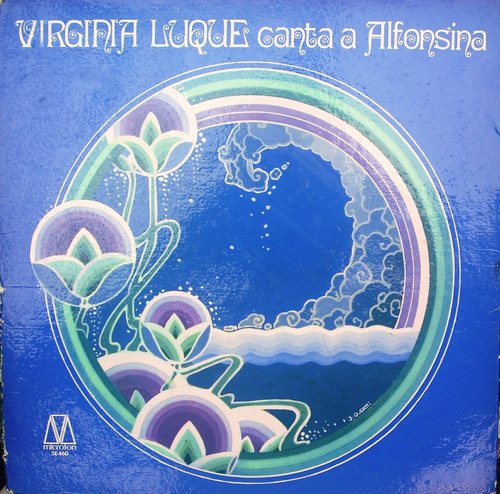 Lp Vinilo Virginia Luque Canta A Alfonsina Storni Microfon 