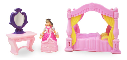 Castillo De Princesa Con Accesorios Y Carruaje Cta