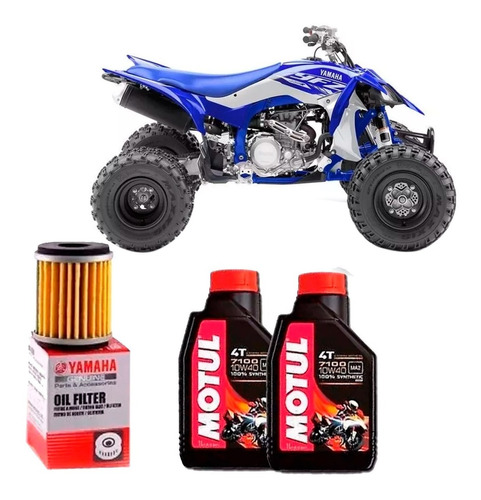 Kit Service Aceite Sintetico + Filtro Yamaha Yfz 450 Fas