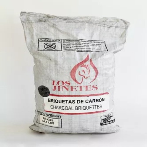 Los Jinetes Briqueta De Carbón Vegetal Tipo Almohadilla 20kg