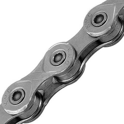 Corrente Kmc X10 Silver Prata 116l 10v 2x10v 3x10v Speed Mtb