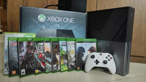 Microsoft Xbox One S 1tb - Usado - Escorrega o Preço