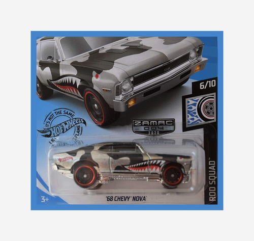 Hot Wheels '68 Chevy Nova Zamac 2020 ¡ Único En M. Libre !