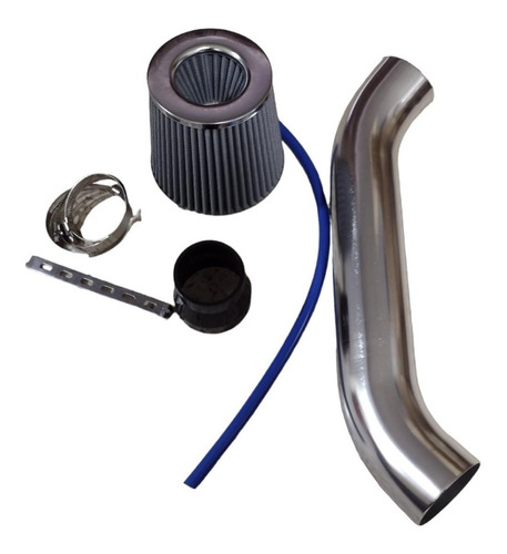 Kit Filtro De Aire Alto Flujo Universal Tubo Coples