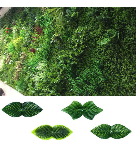 Valla Artificial Con Hojas De Hiedra, Pared De Jardín Con Pl