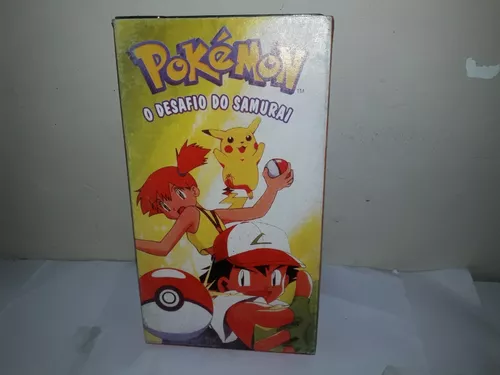 Fita VHS Pokémon - O Desafio do Samurai nº 2 Dublado Paris Filmes. Em  estado de