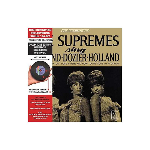 Supremes Sing Holland Dozier Holland Lted Collector's Editio