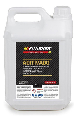 Detergente Desincrustante Ácido Aditivado 5l Finisher