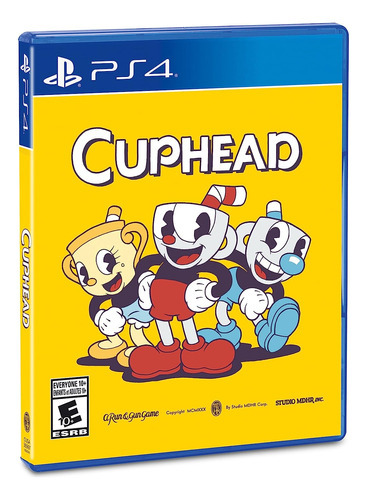 Juego multimedia físico Cuphead de edición limitada para PS4