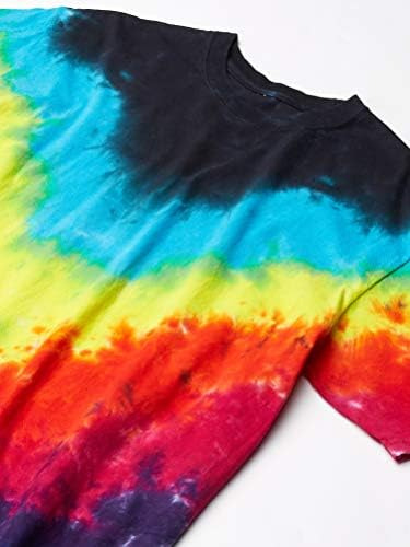 Camiseta Con Arcoíris Simétrico Para Hombre, Color Azul Líqu