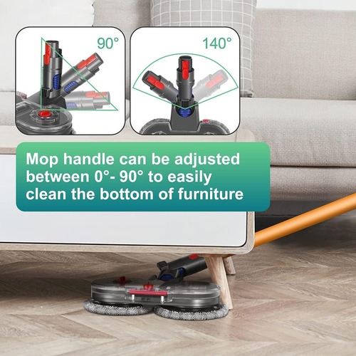 Jajadeal Mop Head Para Dyson V15 V11 V10 V8 V7 Aspiradoras Y