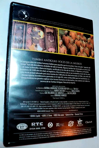 Dvd National Geographic Tumbas Antiguas Voces De La Muerte