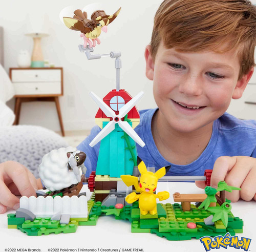 Juego De Construcción Mega Pokémon Molino De Viento 240 Piez