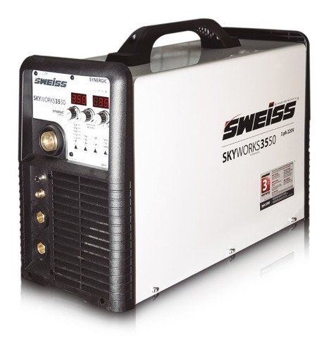 Soldadora Inversor Microal - Sweiss Skyworks 3550 Elec Y Tig Color Blanco