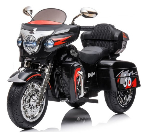 Montable Motocicleta Eléctrico Funzone Negro
