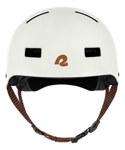 Casco Bicicleta & Skate Dakota - Matte Eggshell Color Beige Talla L