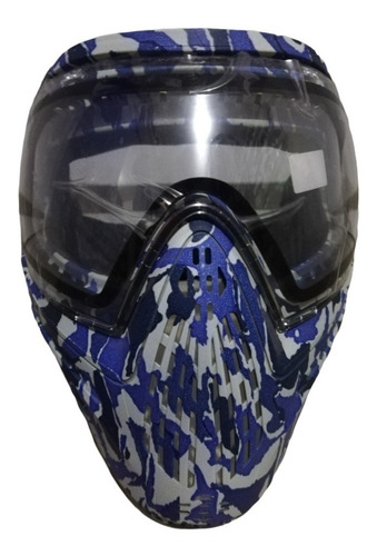 Máscara Protectora Airsoft Paintball Camuflado Anti Empaño 