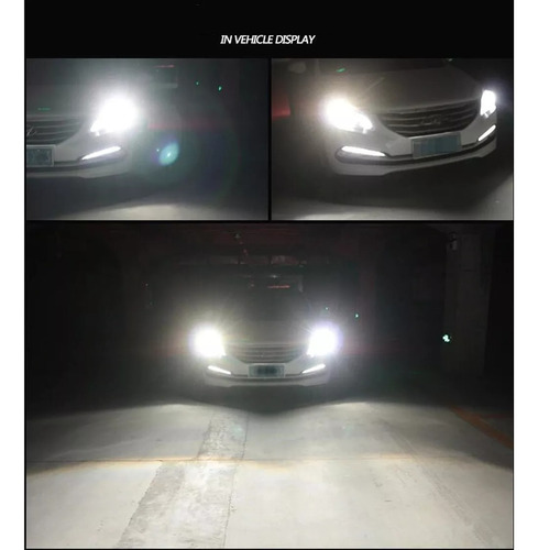 Turbo Luz Blanca De Foco Led H11 3800lm 36w