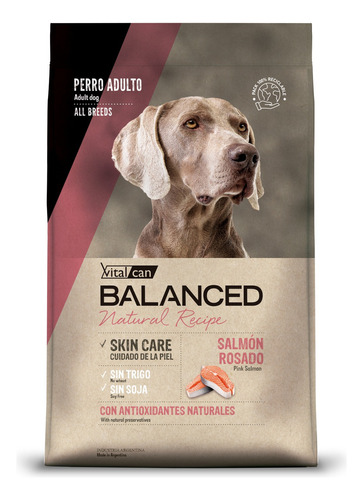 Balanced Salmon Rosado perro adulto 18kg