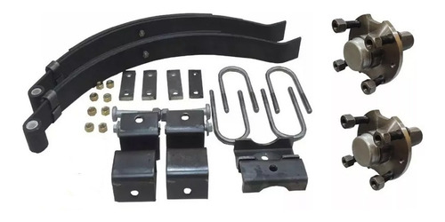 Kit Para Armar Trailer 650 Kg Kit 21 A Envio Gratis