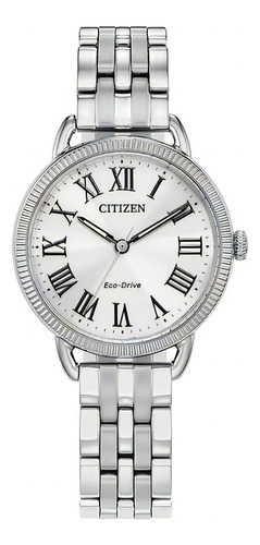 Reloj Citizen Eco-drive Classic Coin Edge Em1050-56a Mujer