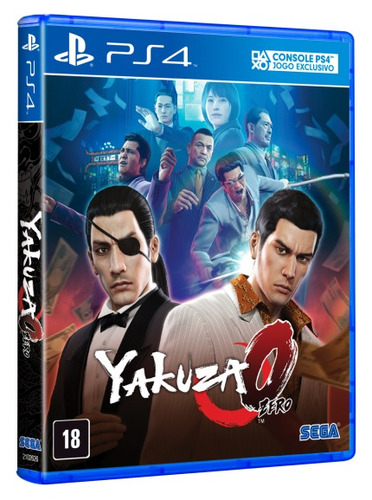 Jogo Mídia Física Yakuza 0 Zero Original Playstation 4 Ps4