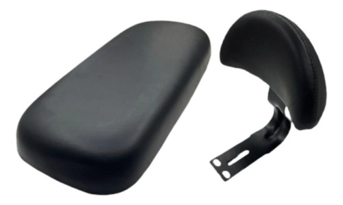 Padena De Asiento De Bicicleta Trasera Con Pequeño Respaldo