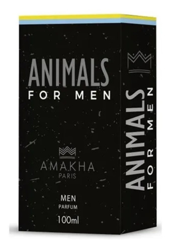 Perfume Masculino Animals Amakha Paris 100ml For Men Parfum